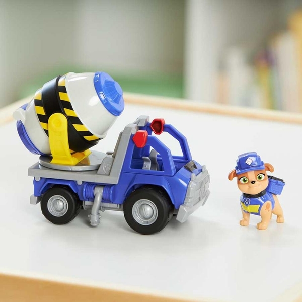 Игровой набор Spin Master Rubble&Crew Кремез и команда: Базовый строительный автомобиль с фигуркой Микса (SM28500/6066540) - Pampik - 8