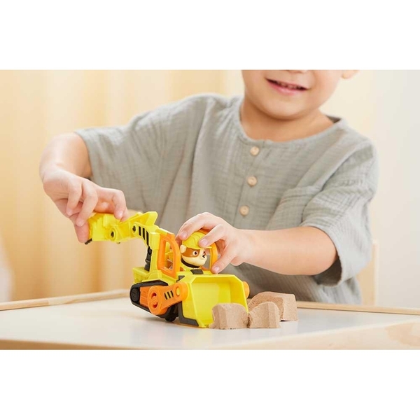 Игровой набор Spin Master Rubble&Crew Кремез и команда: Базовый строительный автомобиль с фигуркой Крепыша (SM28500/6066511) - Pampik - 9