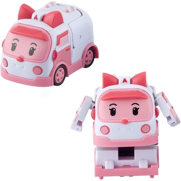 Игровой набор Robocar Poli Мини спасатели-трансформеры Делюкс, 6 шт. (ZR-915) - Pampik - 7