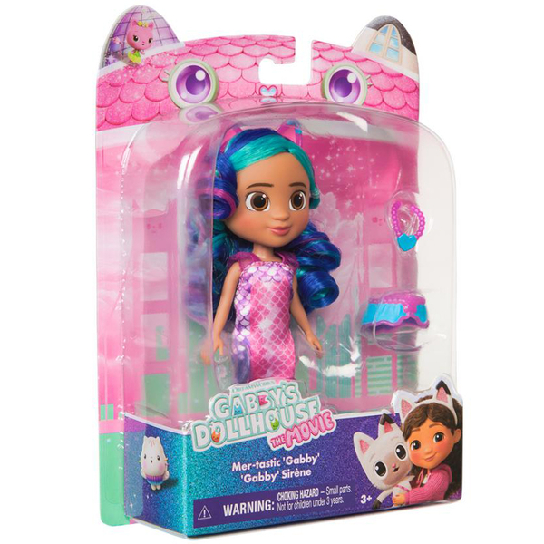 Игровой набор Spin Master Кукольный домик Габби в кино: Кукла Габби Русалочка, 15 см (SM36278/6137) - Pampik - 5