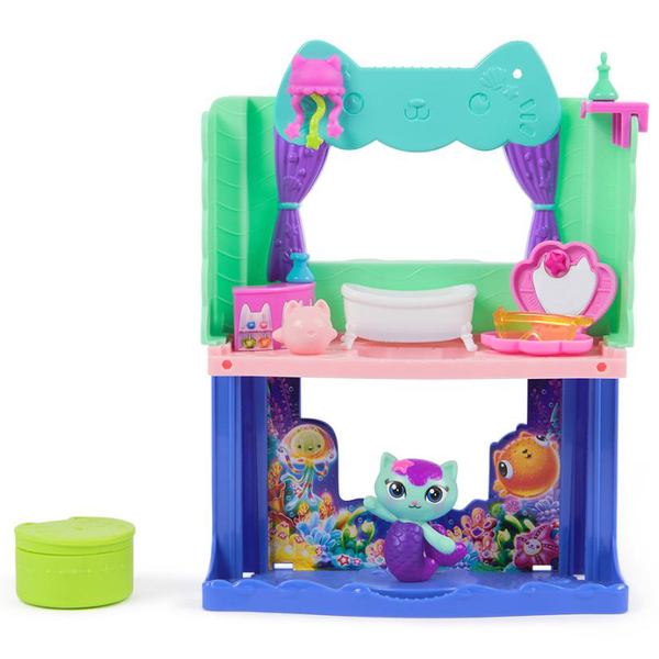 Игровой набор Spin Master Кукольный домик Габби в кино: Балкончик-портал Спа-комната Нявки (SM36277/6074306) - Pampik