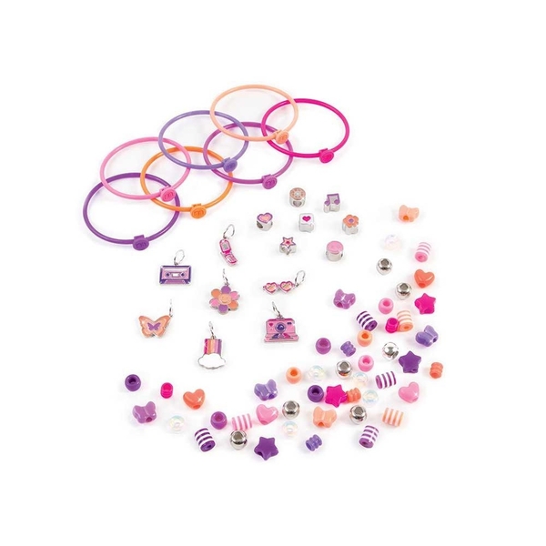 Набор для создания шарм-браслетов Make It Real Стильные бусинки (MR1329) - Pampik - 3