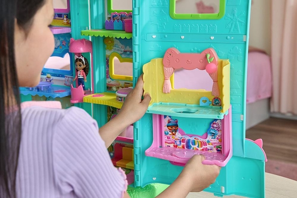 Игровой набор Spin Master Кукольный домик Габби в кино: Балкончик-портал Кухня Кексика (SM36277/6074281) - Pampik - 8