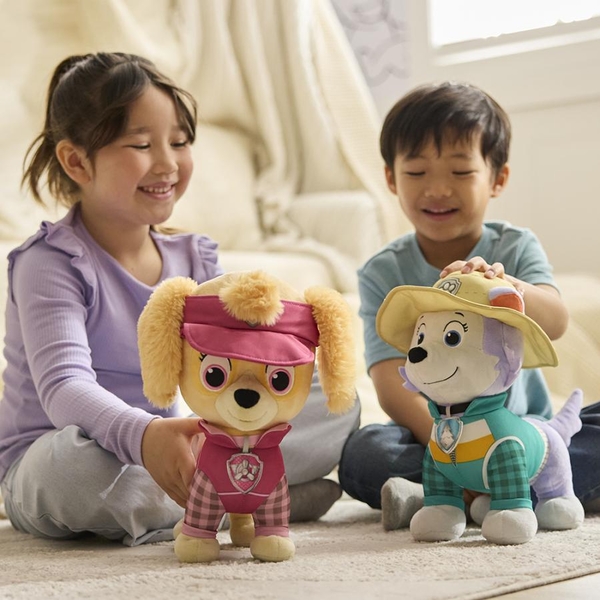 Мягкая игрушка Spin Master Щенячий патруль - щенок Скай с питомцем, 30 см (SM47401/7700) - Pampik - 8
