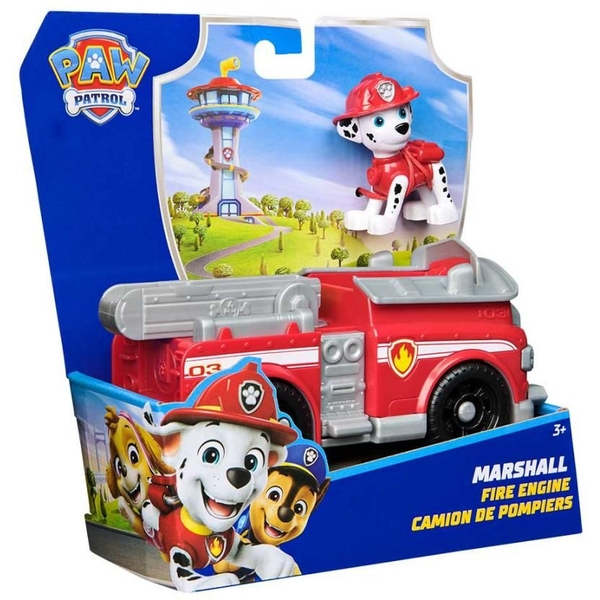 Игровой набор Spin Master Paw Patrol Базовый спасательный автомобиль с водителем Маршал (SM97237/6071209) - Pampik - 2