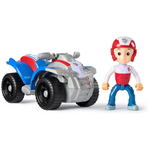 Игровой набор Spin Master Paw Patrol Базовый спасательный автомобиль с водителем Райдер (SM97237/6071212) - Pampik - 3