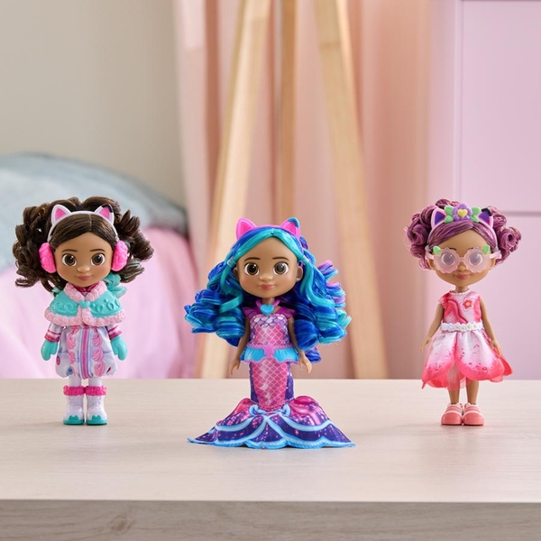 Игровой набор Spin Master Кукольный домик Габби в кино: Кукла Габби Русалочка, 15 см (SM36278/6137) - Pampik - 9