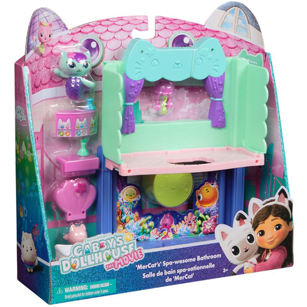 Игровой набор Spin Master Кукольный домик Габби в кино: Балкончик-портал Спа-комната Нявки (SM36277/6074306) - Pampik - 9