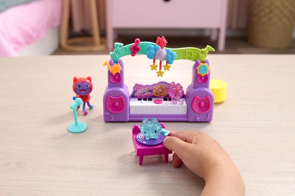 Игровой набор Spin Master Кукольный домик Габби в кино: Комната вечеринок диджея Нявкота (SM36276/6074118) - Pampik - 5