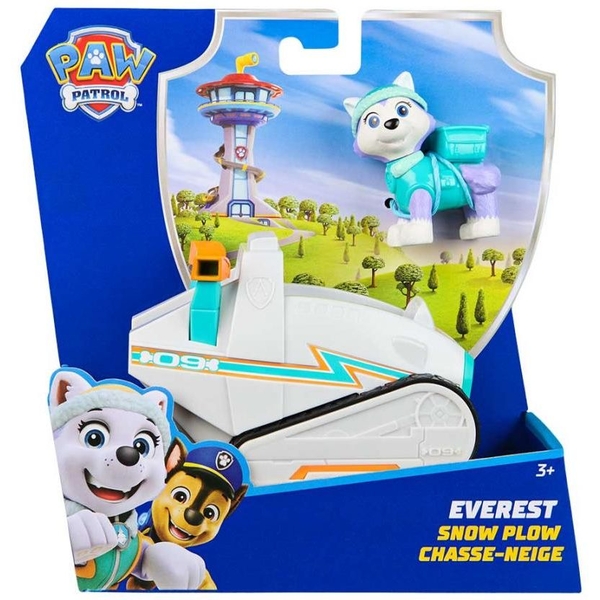 Игровой набор Spin Master Paw Patrol Базовый спасательный автомобиль с водителем Эверест (SM97237/6071217) - Pampik