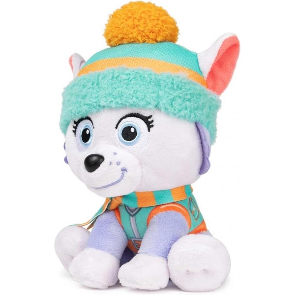 Мягкая игрушка Spin Master Paw Patrol Gund Зимние праздники: щенок Эверест, 15 см (SM33351/6068122) - Pampik - 2