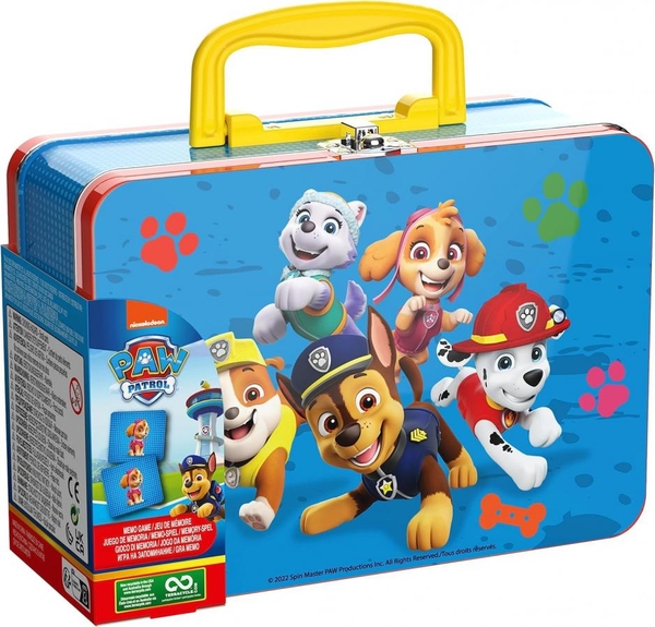 Настольная игра Spin Master Мемори Щенячий патруль, в жестяной коробке (SM34985/6066827) - Pampik - 2