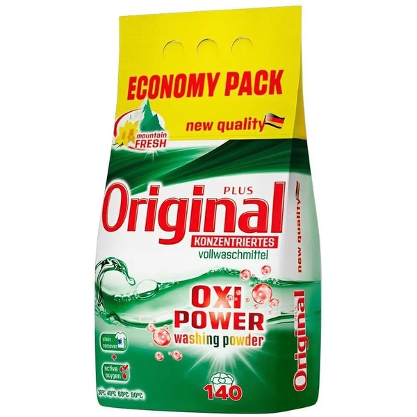 Пральний порошок – концентрат Original Vollwaschmittel Універсальний, 140 прань, 8.4 кг - Pampik