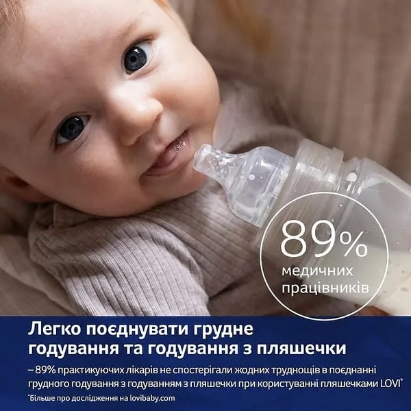 Набір для годування Lovi Захист рефлексу ссання, 150 мл (0120exp) - Pampik - 6