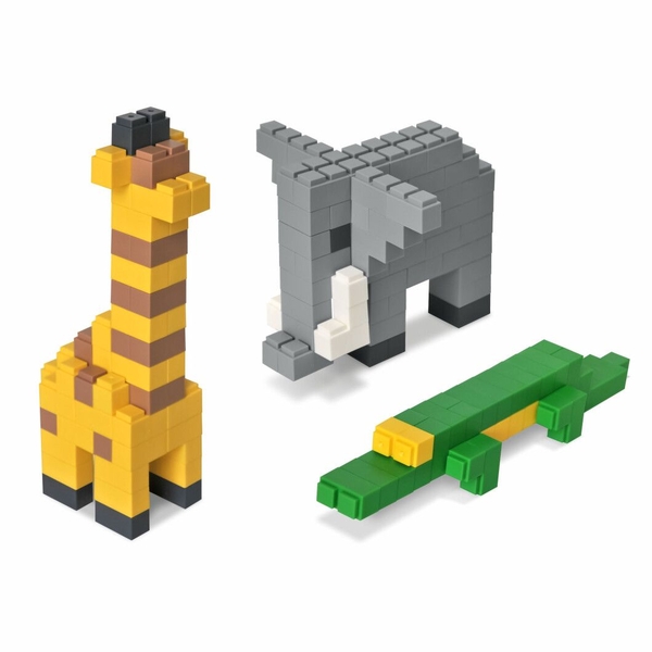 Конструктор Tigres Брікс Зоо, 190 елементів (40012) - Pampik - 2