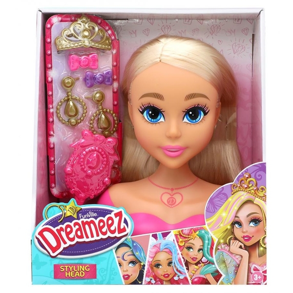 Кукла-манекен Funville Dreameez для причесок, с аксессуарами (FV81083) - Pampik