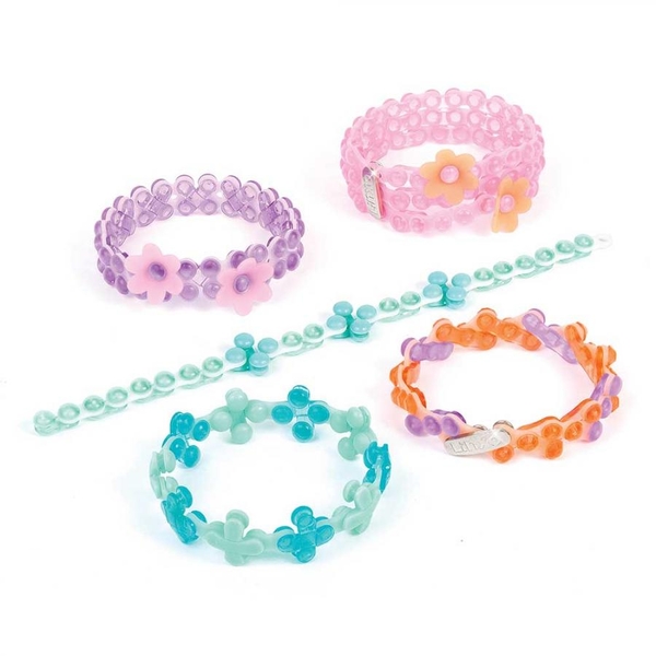 Набір для створення браслетів-трансформерів Make It Real. LinXo Прикраси Ніжність (MR6110-1) - Pampik - 4