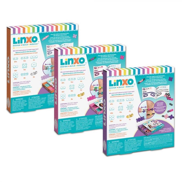 Набір для створення браслетів-трансформерів Make It Real. LinXo Прикраси Ніжність (MR6110-1) - Pampik - 6