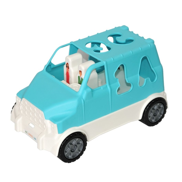 Авто–сортер Tigres Smart Wheels, 6 елементів, бірюзовий (40062) - Pampik - 3