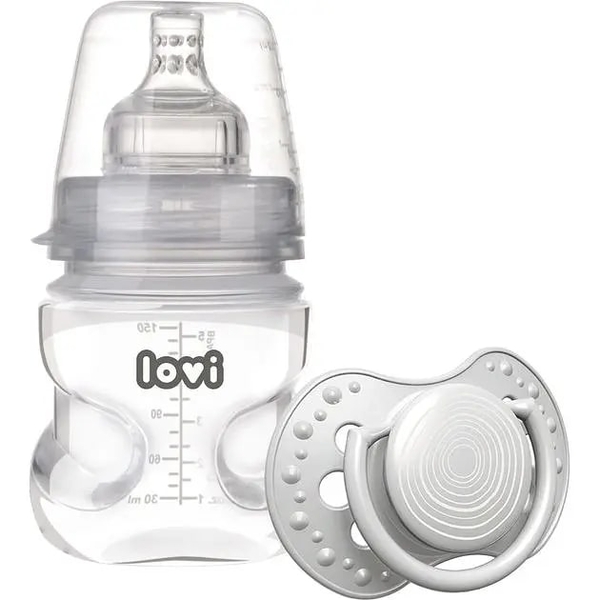 Набір для годування Lovi Захист рефлексу ссання, 150 мл (0120exp) - Pampik