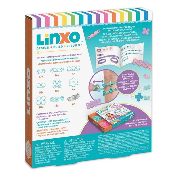 Набір для створення браслетів-трансформерів Make It Real. LinXo Прикраси Ніжність (MR6110-1) - Pampik - 2