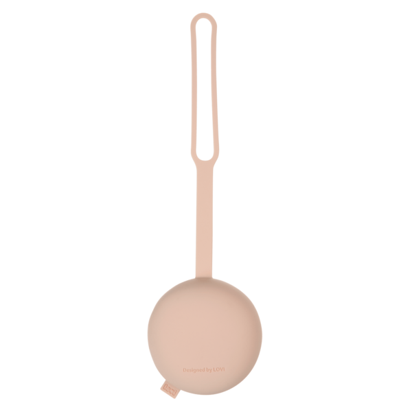 Силіконовий футляр LOVI для пустушки Nude (51/032_pin) - Pampik