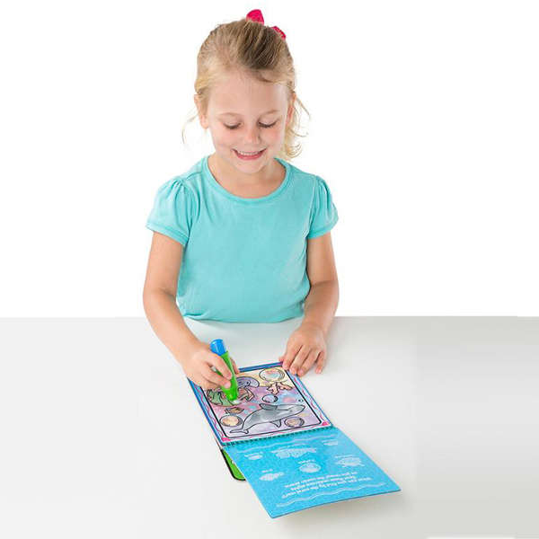 Водная раскраска с ручкой Melissa & Doug Water WOW Животные (SM93200/6074878) - Pampik - 5