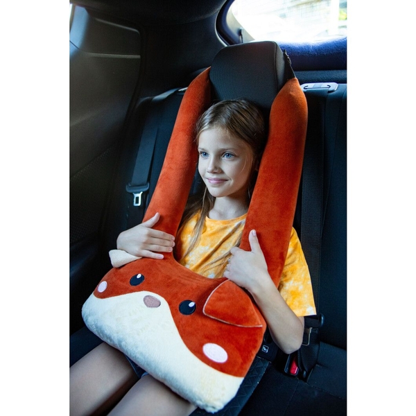 Подушка для детей в авто Tigres Лис, 70 см (ПД-0475) - Pampik - 5
