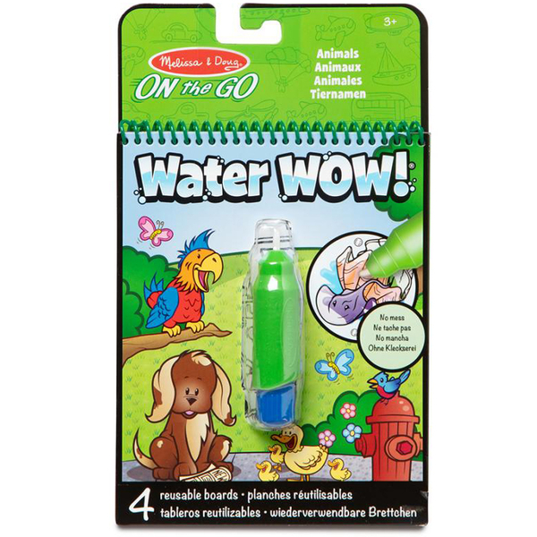 Водная раскраска с ручкой Melissa & Doug Water WOW Животные (SM93200/6074878) - Pampik