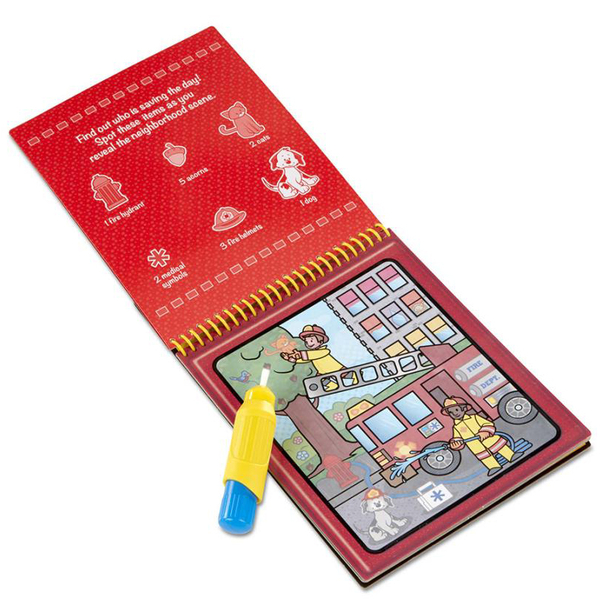 Водная раскраска с ручкой Melissa & Doug Water WOW Транспорт (SM93200/6074877) - Pampik - 3