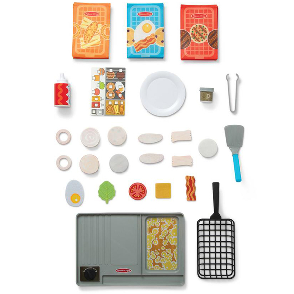 Ігровий набір Melissa & Doug Water WOW Набір для грилю (SM93239/6074893) - Pampik - 4