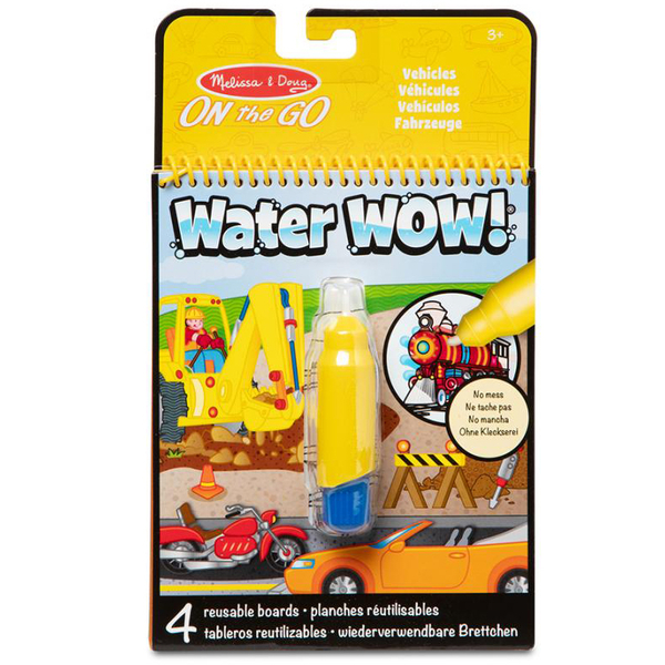 Водная раскраска с ручкой Melissa & Doug Water WOW Транспорт (SM93200/6074877) - Pampik