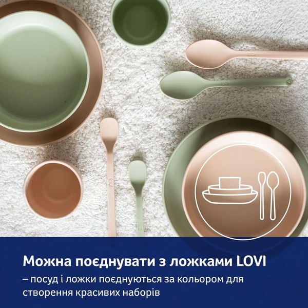 Набір посуду LOVI з чашкою Pistachio (21/533_gre) - Pampik - 12