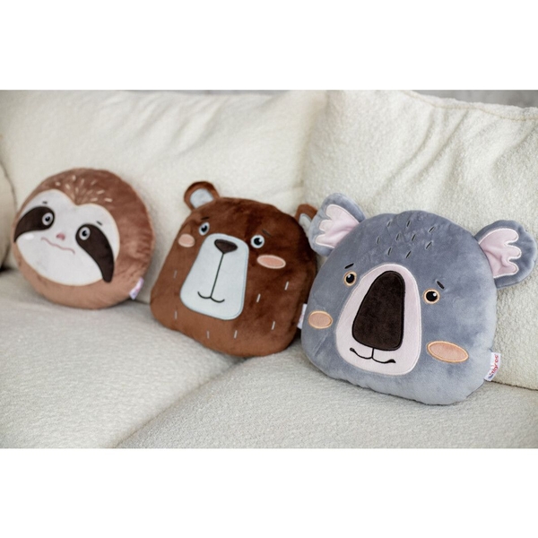 М'яка іграшка-подушка Tigres Ведмедик Mammals, 30 см (ПД-0448) - Pampik - 6