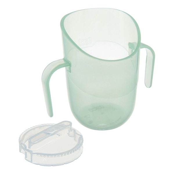 Чашка LOVI з вставкою Pistachio, 6 міс+ (35/368_gre) - Pampik - 4