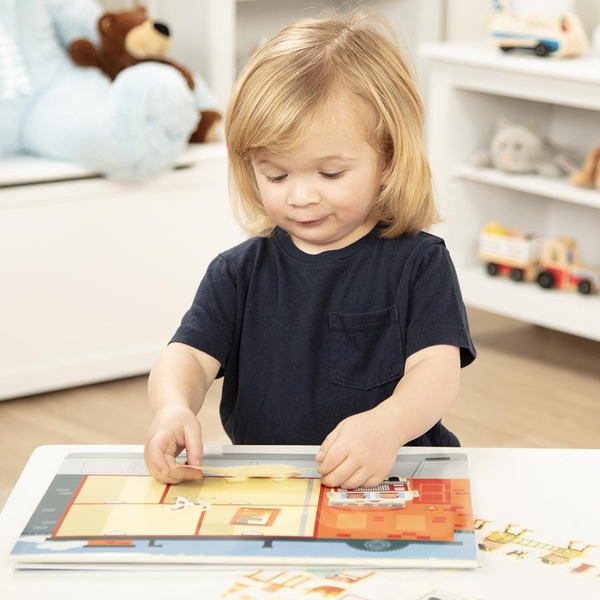 Набор многоразовых наклеек Melissa & Doug Мой город (SM93209/6805) - Pampik - 6