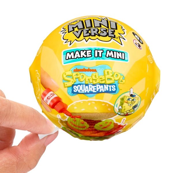 Ігровий набір MGA's Miniverse SpongeBob Створи смаколики Красті Краб, в асортименті (599296) - Pampik - 2