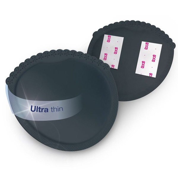 Лактаційні антибактеріальні прокладки Lovi Discreet Elegance, 20 шт., чорний (19/611new) - Pampik - 3