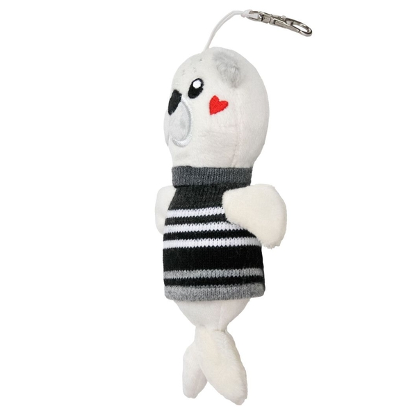 М'яка іграшка-брелок Tigres Морський котик Ліон, 15 см (ІГ-0274) - Pampik - 2