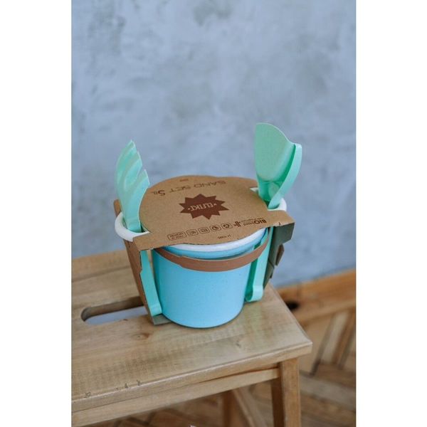 Набір для піску Elfiki Eco, 5 елементів (39922) - Pampik - 3