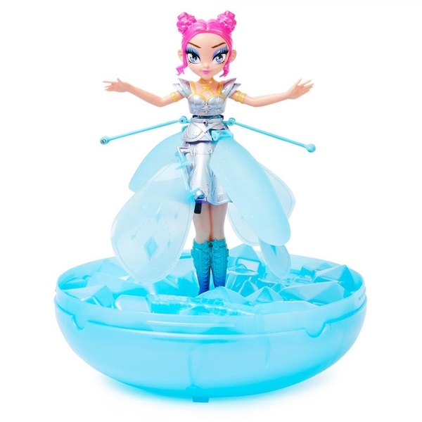 Летающая сказочная фея Пикси Hatchimals FlyingPixie CrystalPopStar, голубая (SM19184/2081) - Pampik