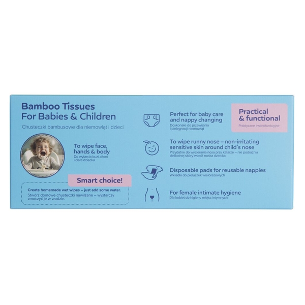 Сухие салфетки Canpol babies, 100 шт. (1/658) - Pampik - 4