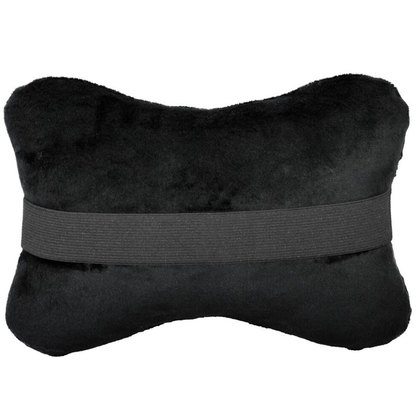 Підголовник-подушка Tigres Буковель, 24х15 см, чорний (ПД-0498) - Pampik - 2