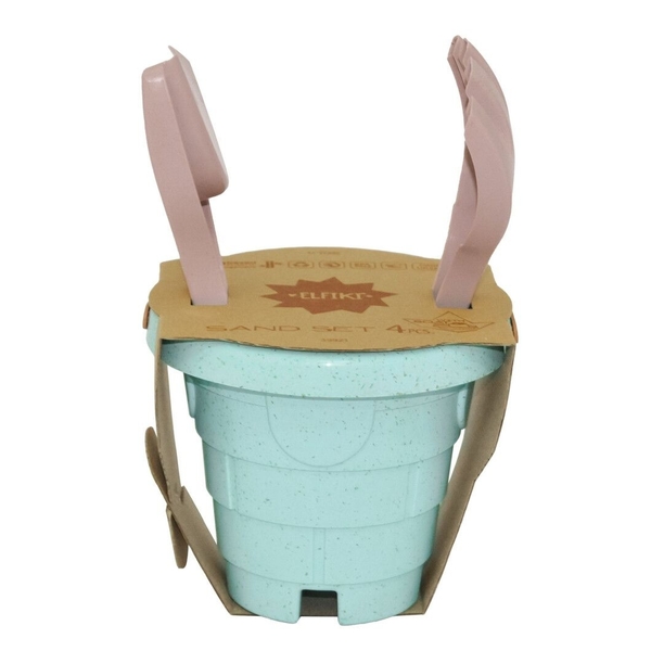 Набір для піску Elfiki Eco Вежа, 4 елементи, в асортименті (39921) - Pampik