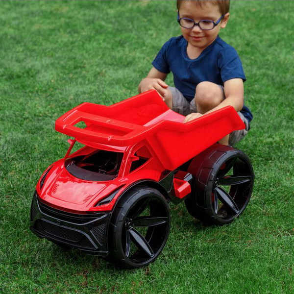 Самосвал Wader Maximus, 59 см, красный (64000) - Pampik - 4