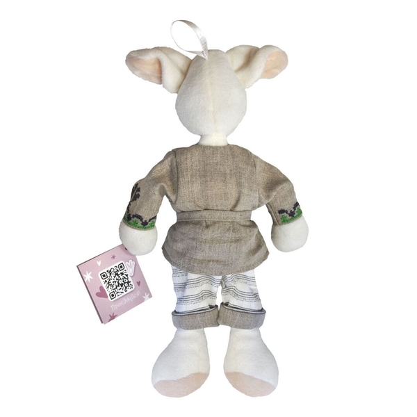 Мягкая игрушка Elfiki Эльфик Пуффи Ukrainian, 40 см (ІГ-0348) - Pampik - 3