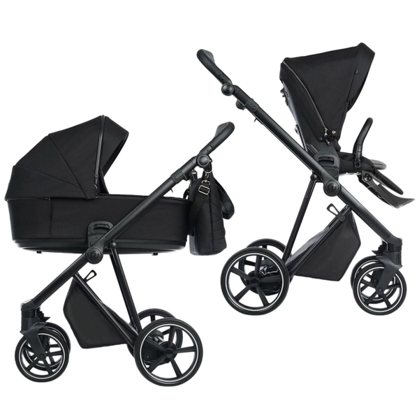 Універсальна коляска 2в1 Roan Ivi True Black 2.0 (R-I-TB) - Pampik