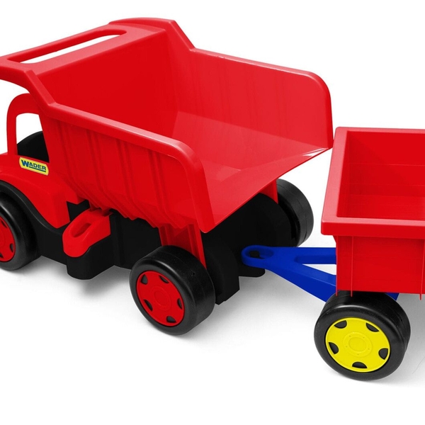 Вантажівка-самоскид Wader Gigant, 55 см, червоний (65028) - Pampik - 2