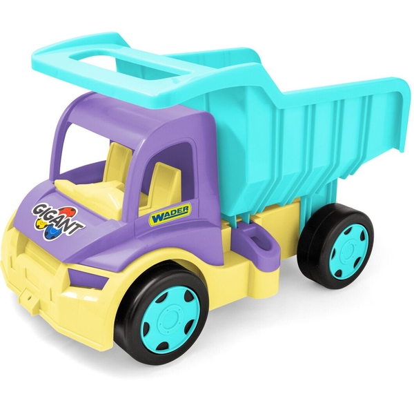 Грузовик-самосвал Wader Gigant, 55 см, бирюзовый с фиолетовым (65023) - Pampik - 4