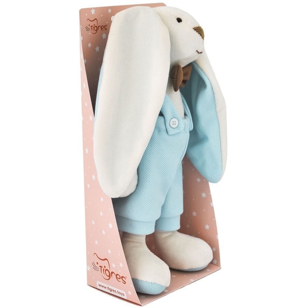 М'яка іграшка Tigres Кролик Генрі, 30 см (ЗА-0062) - Pampik - 7